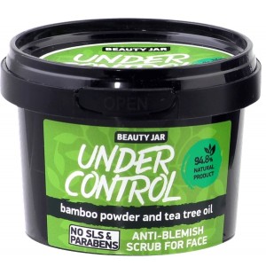 Beauty Jar UNDER CONTROL - veido šveitiklis nuo riebalų blizgesio 120 g